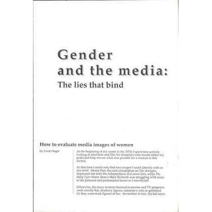 Gender and the Media : The Lies that Bind / Linda Seger.
