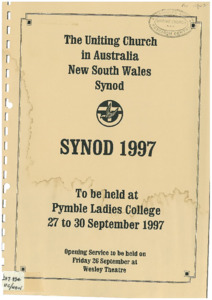 Synod Workbook | Illuminate