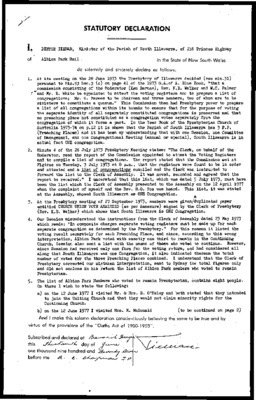 Statutory Declarations | Illuminate